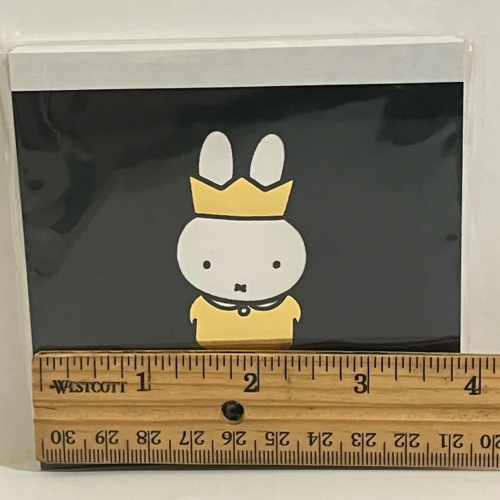 Miffy 70th Anniversary Small Square Memo Pad